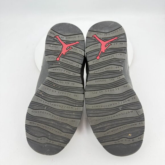 Nike Air Jordan 10 Retro Men Size 9.5 310805-002 Dark Shadow True Red Black Shoe - Picture 8 of 11